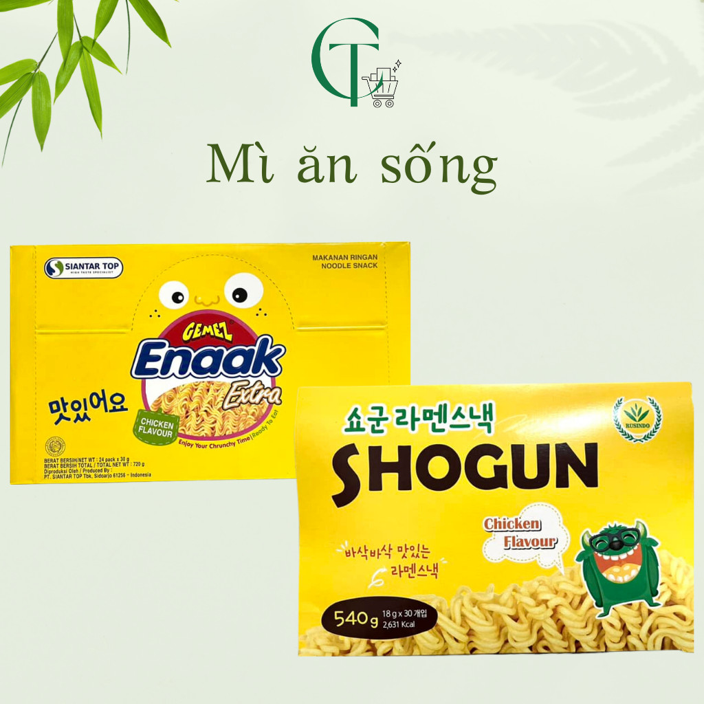 [HN] Mì ENAAK 30Gx24 gói - mì ăn sống (date mới nhất)