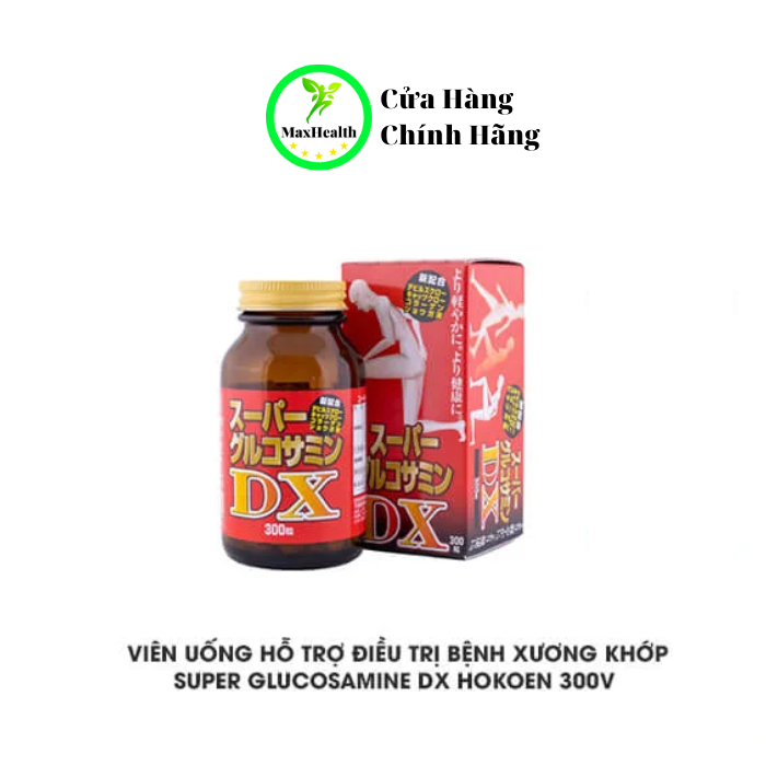 Viên Uống Bổ Xương Khớp Super Glucosamine DX Hokoen - MaxHealth vvv
