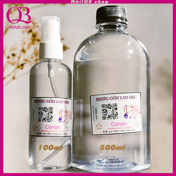 [HCM]Cồn lau gel, nước tán gel gôm (nước lau gel chùi sau khi sơn gel không dùng để phá gel)