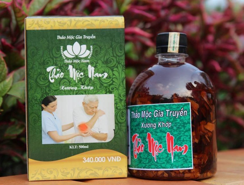 Xoa Bóp Gia Truyền Thảo Mộc Nam - Hỗ Trợ Điều Trị Xương Khớp - Di Chứng Tai Biến - Hỗ Trợ Trị Gút - Chai 500ml