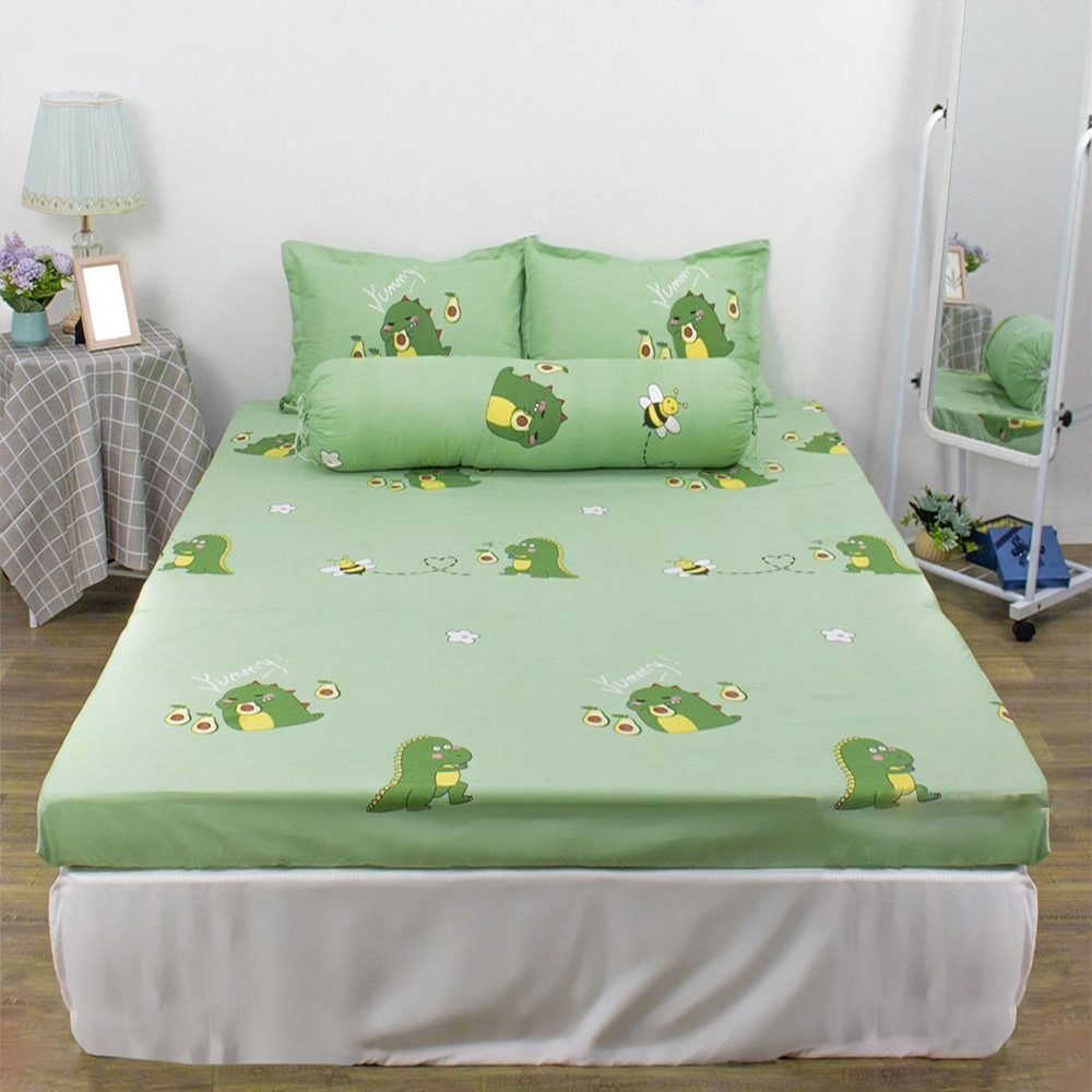 💖 Ga Giường và 2 vỏ gối Cotton Poly Hàng loại 1 chất mềm mịn