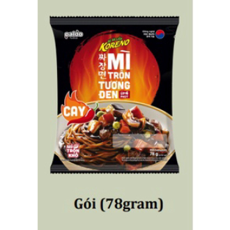 Gói Mỳ Trộn Tương Đen Cay Hàn Quốc Koreno - 78g - Vị Ngon Đẳng Cấp