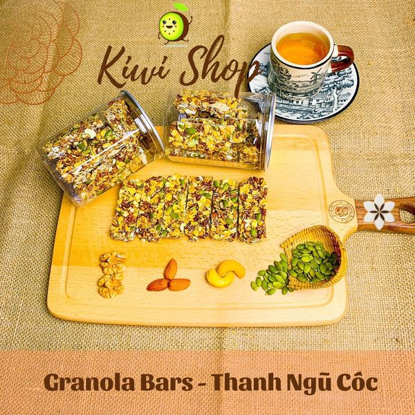 Granola bars - thanh ngũ cốc dinh dưỡng hũ 200gr