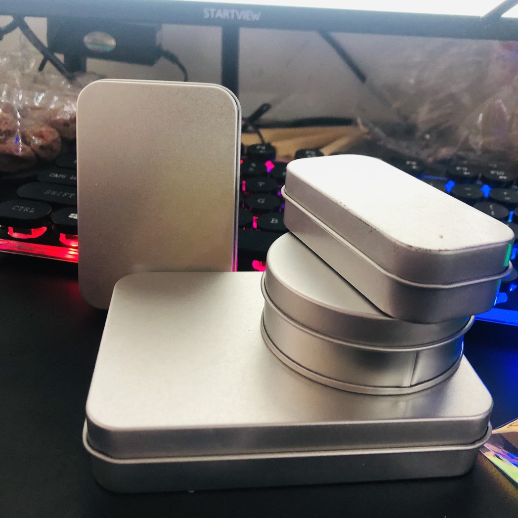 Hộp Thiếc đựng ảnh đựng móc khóa sticker... siêu xịn KAS - KPOP ALL STARS