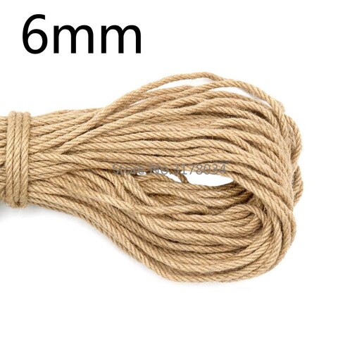 Size 6mm - cuộn 10m dây thừng size 6 ly