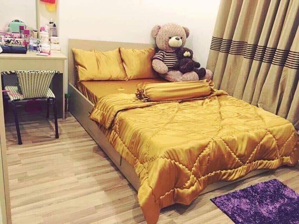 Chăn ga gối lụa thái tuấn / 5 món có mền