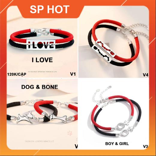 [HCM][SP HOT] Vòng Tay Cặp Đôi - Lắc Tay Cặp Đôi