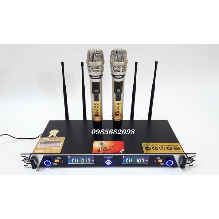 Micro không dây  SHURE UGX21 loại 1-UGX23 TỰ NGẮT