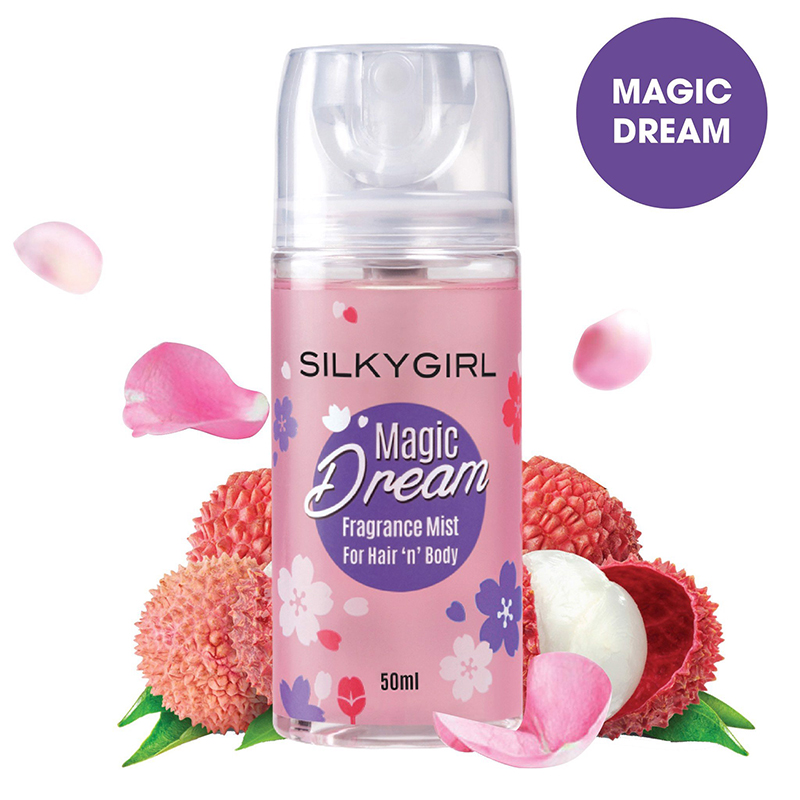 Xịt Toàn Thân Và Tóc Silkygirl Hương Nồng Nàn 50ml Fragrance Mist Hair And Body #Pure Bliss