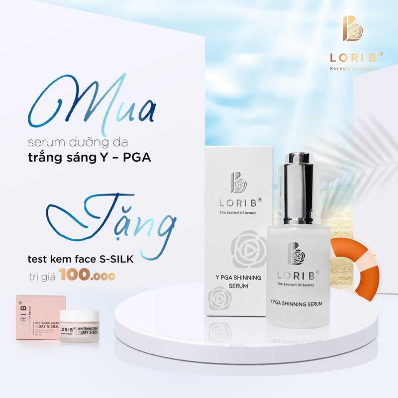 Serum dưỡng da căng bóng y-pga lori b