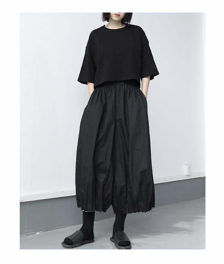 Áo Thun croptop CERA-Y form rộng tay lở vải thun co dãn nhe mặt mát CRA023