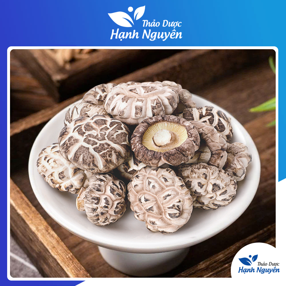 Nấm đông cô khô Nhật Bản 100g, tai nấm to, nấu canh dưỡng sinh, pha trà, tốt cho sức khỏe