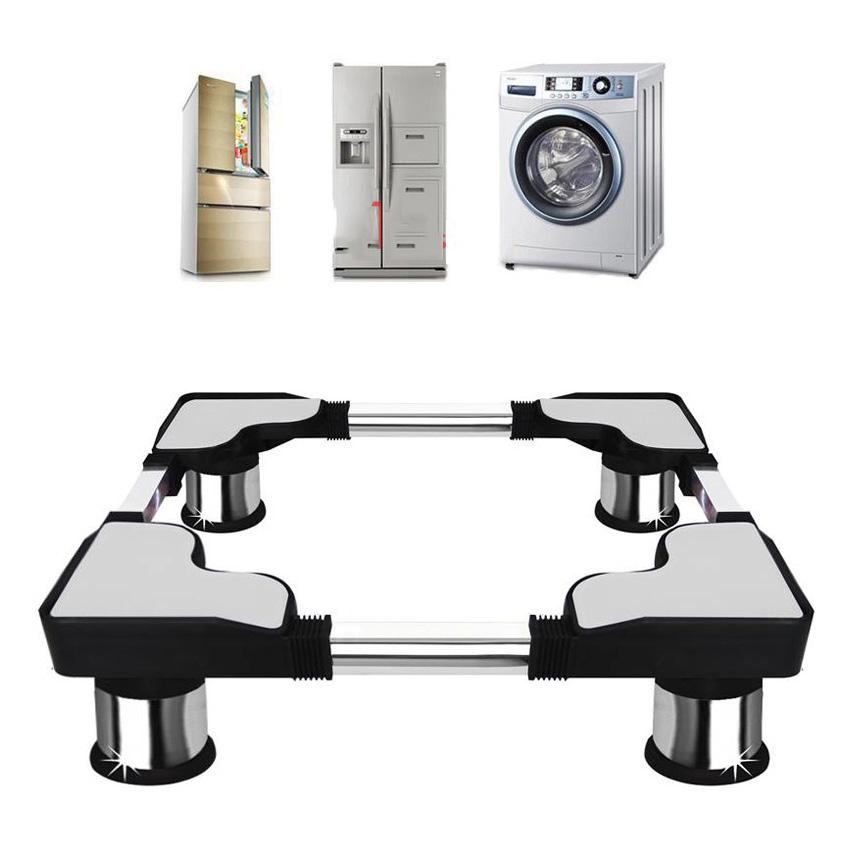 [HCM]( Xã Kho ) Chân Đế Tủ Lạnh Máy Giặt INOX Đa Năng Chân Kê Tủ Lạnh Máy Giặt Inox Siêu Cứng cáp Chống Rung Lắc Với Mọi Loại Máy.
