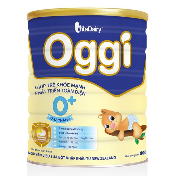 Sữa bột vita oggi 0+ 800gr