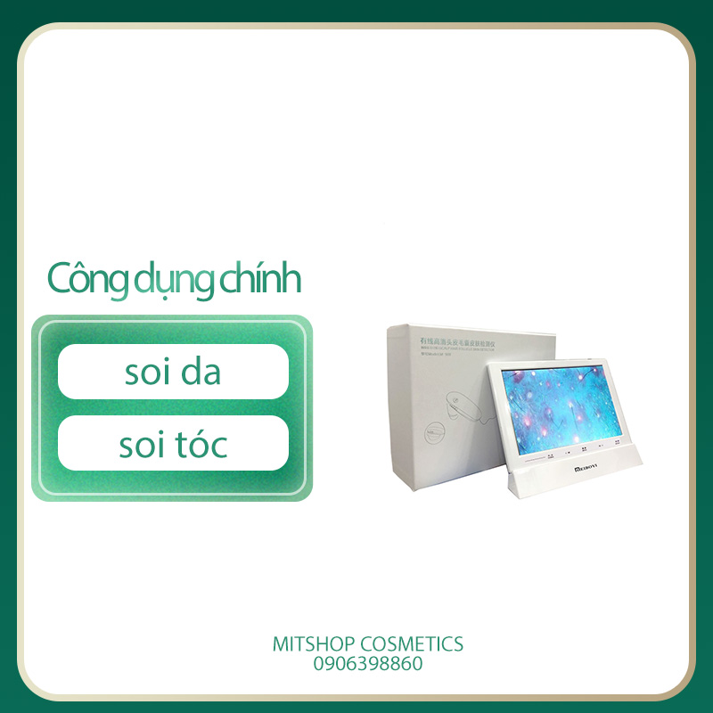 Máy soi da cầm tay meiboyi 3 tầng tiện dụng
