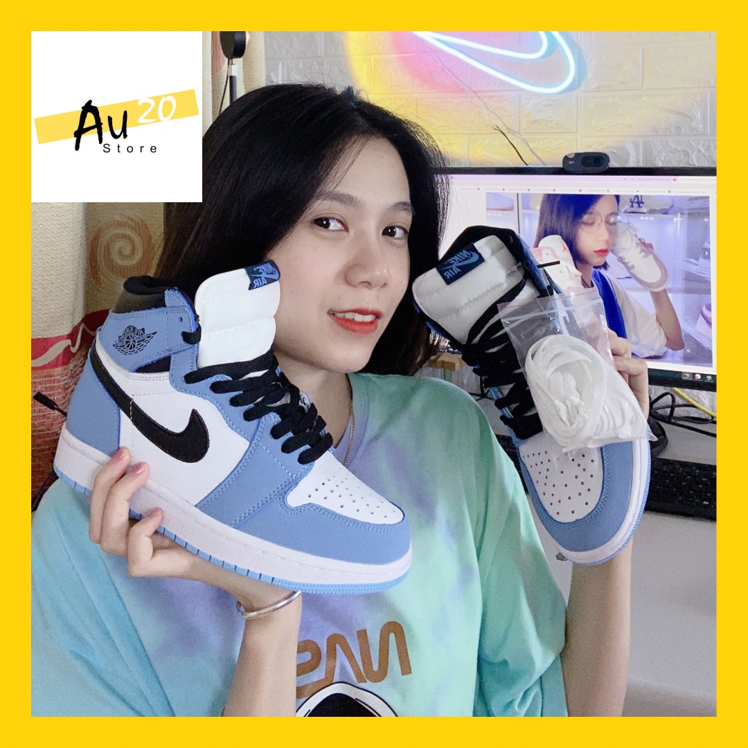 Giày Thể Thao Nam Nữ Sneaker JD Xanh Mint High Hotrend Giới Trẻ Săn Đón