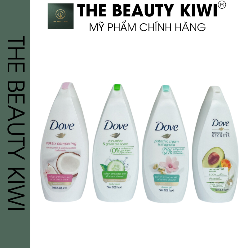 Sữa tắm dove đức 750ml - nhập khẩu chính hãng