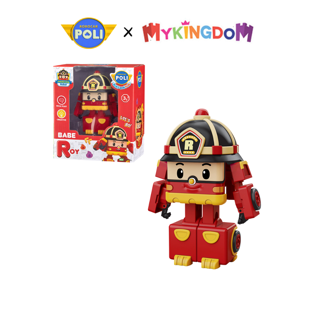 Đồ Chơi Robot Biến Hình Xe Cứu Hộ Babe Roy ROBOCAR POLI ZR919