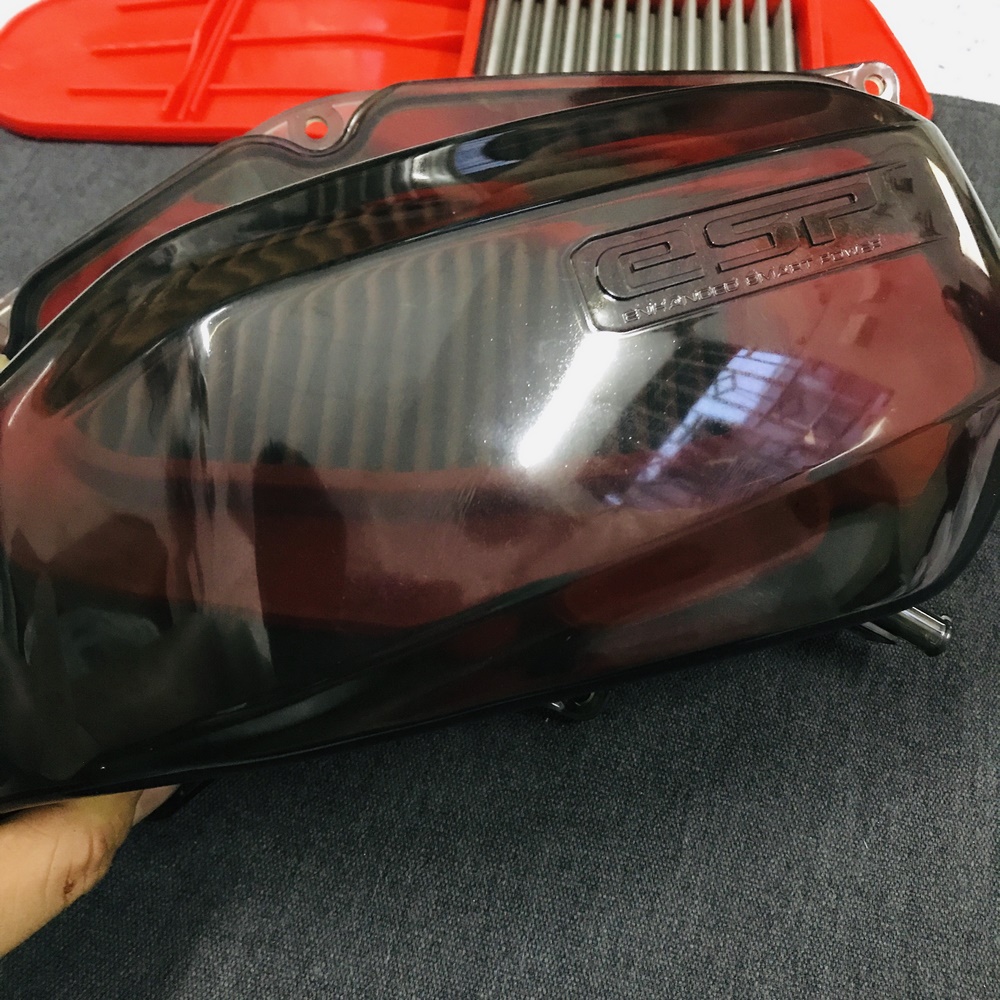 [HÀNG TRANG TRÍ] ỐP PÔ E TRONG SUỐT TRANG TRÍ CHO XE VARIO,CLICK,SH MODE,AIR BLADE 125 CAO CẤP (MÀU KHÓI)