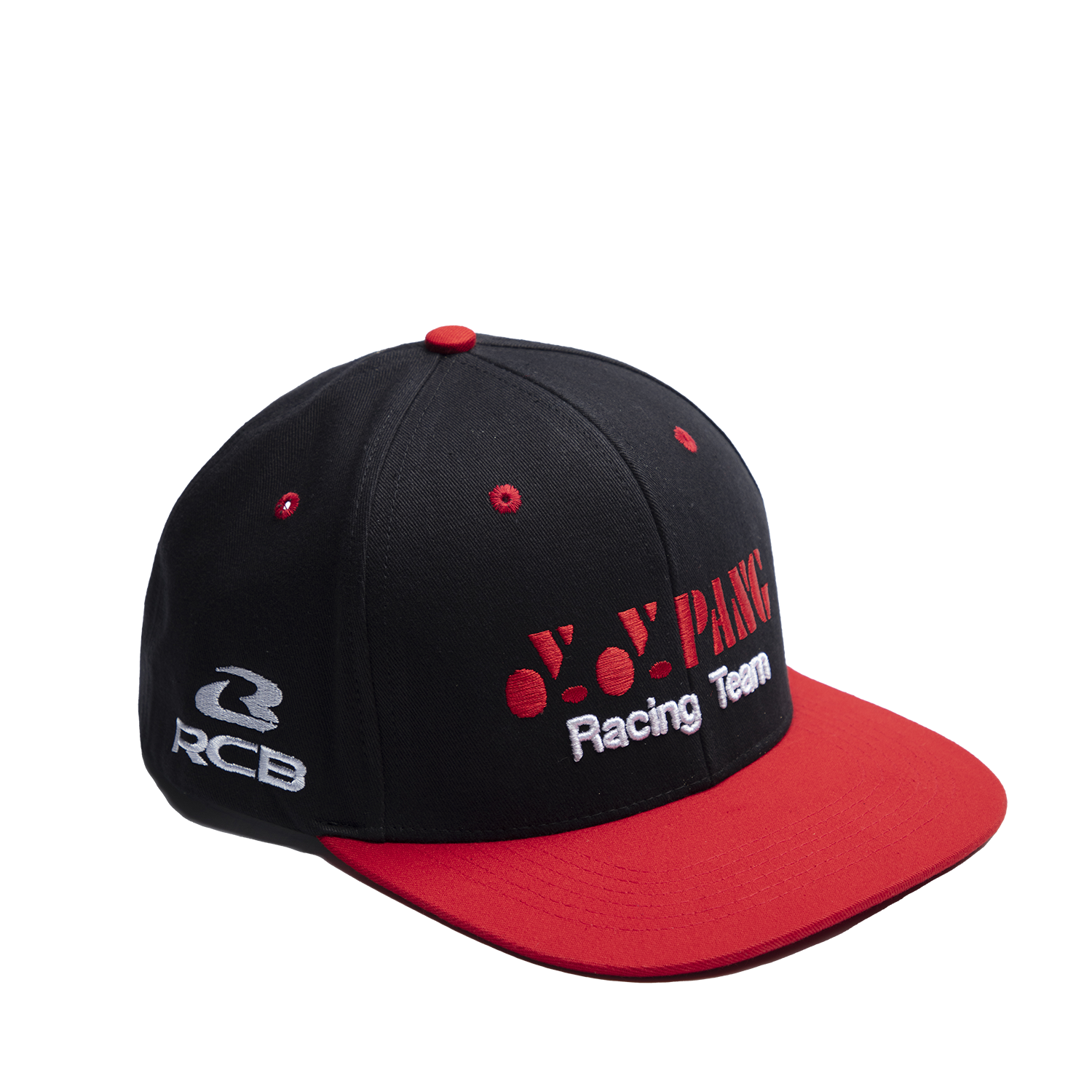 Nón snapback YY PANG RCB màu đỏ đen - Logo thêu