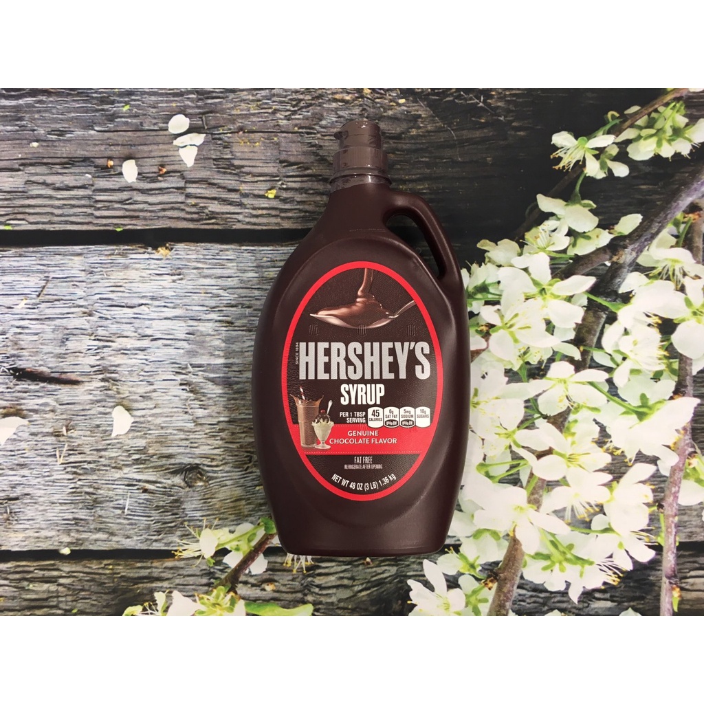 Sốt sirô Hershey Chocolate 680 gram / chai dùng trong pha chế đồ uống và làm bánh