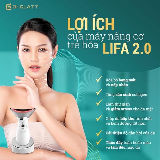 Máy nâng cơ trẻ hóa da Dr glatt hàng chính hãng nhập khẩu Đức bảo hành 2 năm giá rẻ