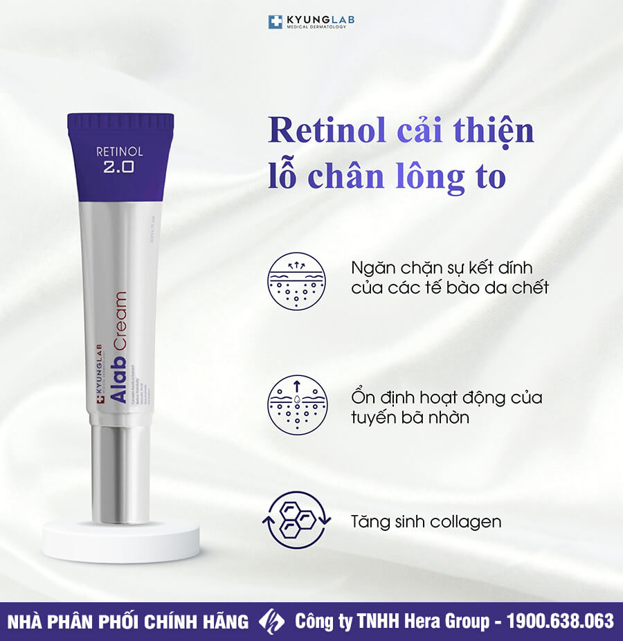 Kem dưỡng Kyung Lab Retinol 2.0 Alab Cream 30ml trẻ hóa da, chống lão hóa