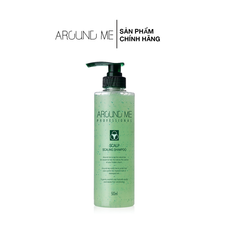 Dầu gội sạch gầu around me scalp scaling shampoo 500ml - nhập khẩu hàn quốc