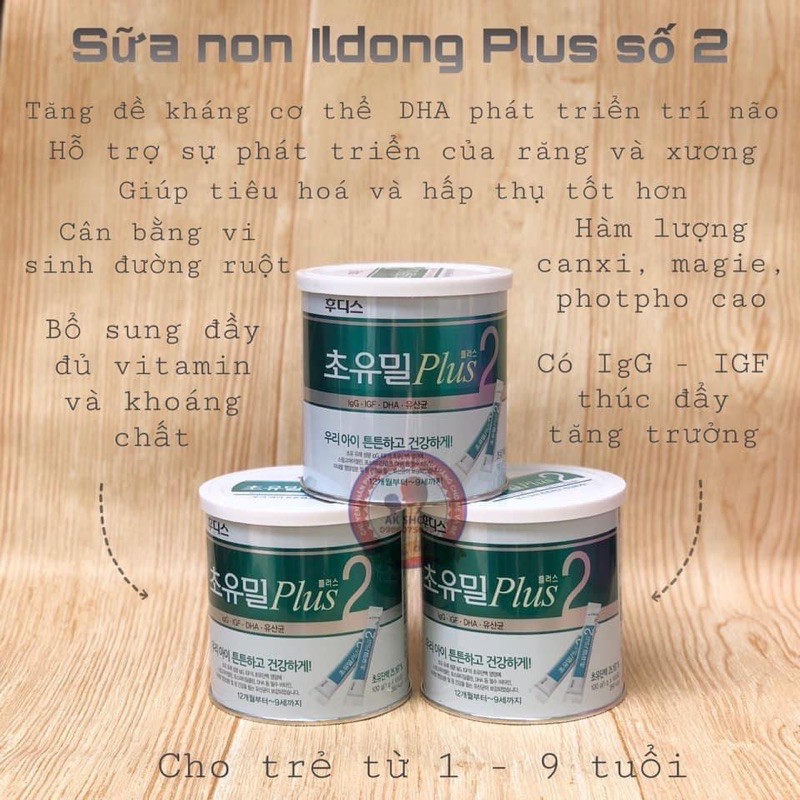 Sữa Non Ildong Plus Số 2 Hàng