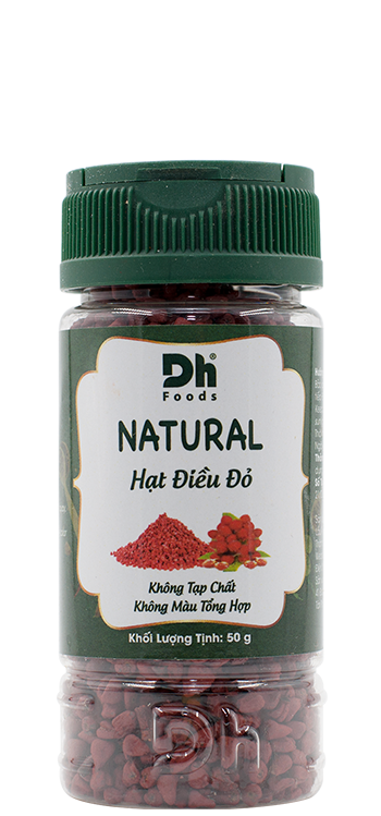 Natural hạt điều đỏ 50g dh foods - nguyên chất 100%