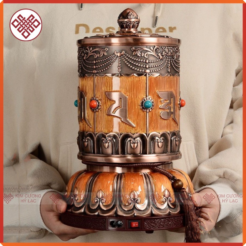 Kinh luân điện, Kinh luân xoay Phúc Thuận Bảo - 30cm