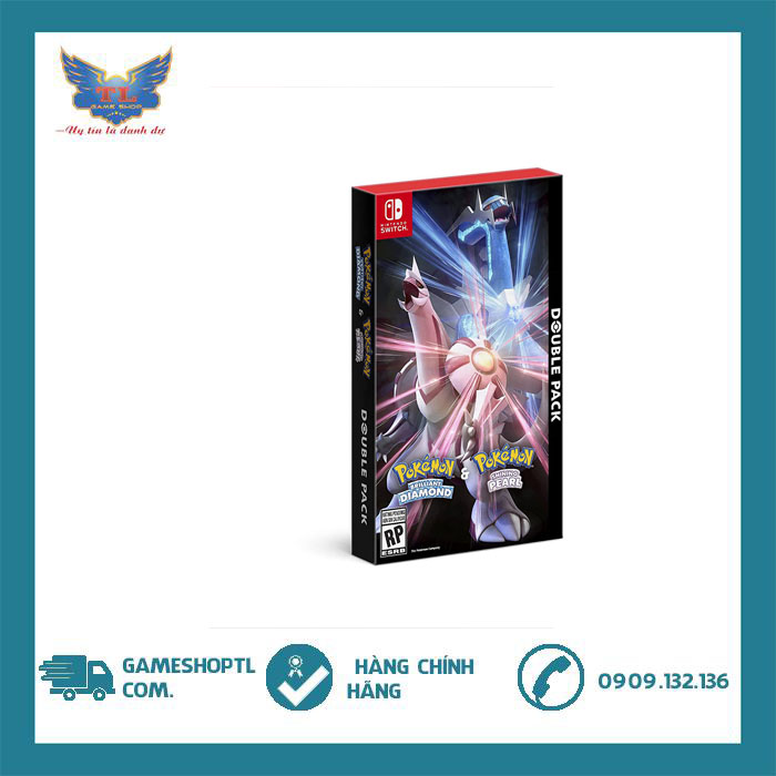 Game Pokémon Brilliant Diamond - Shining Pearl - Double Pack - Cho Máy Nintendo Switch