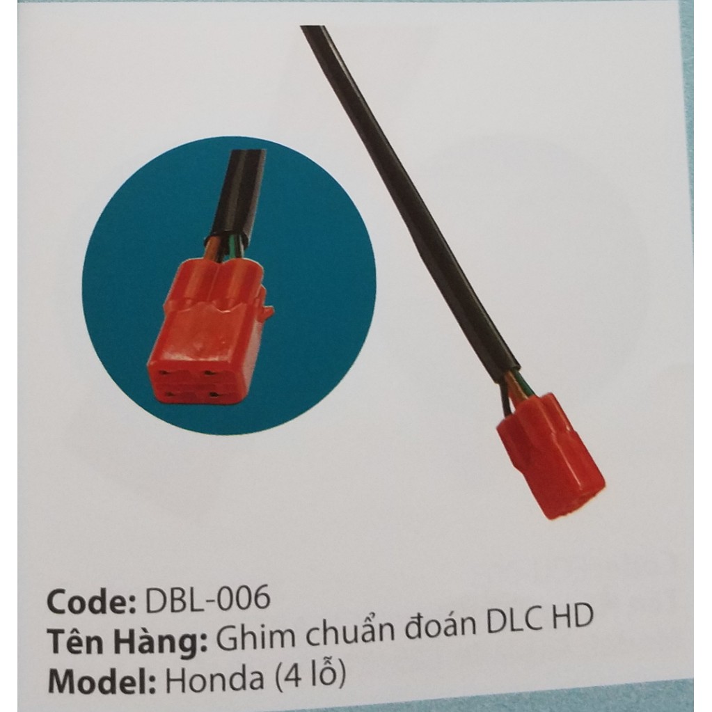 Giắc ghim chuẩn đoán & báo lỗi xe máy honda