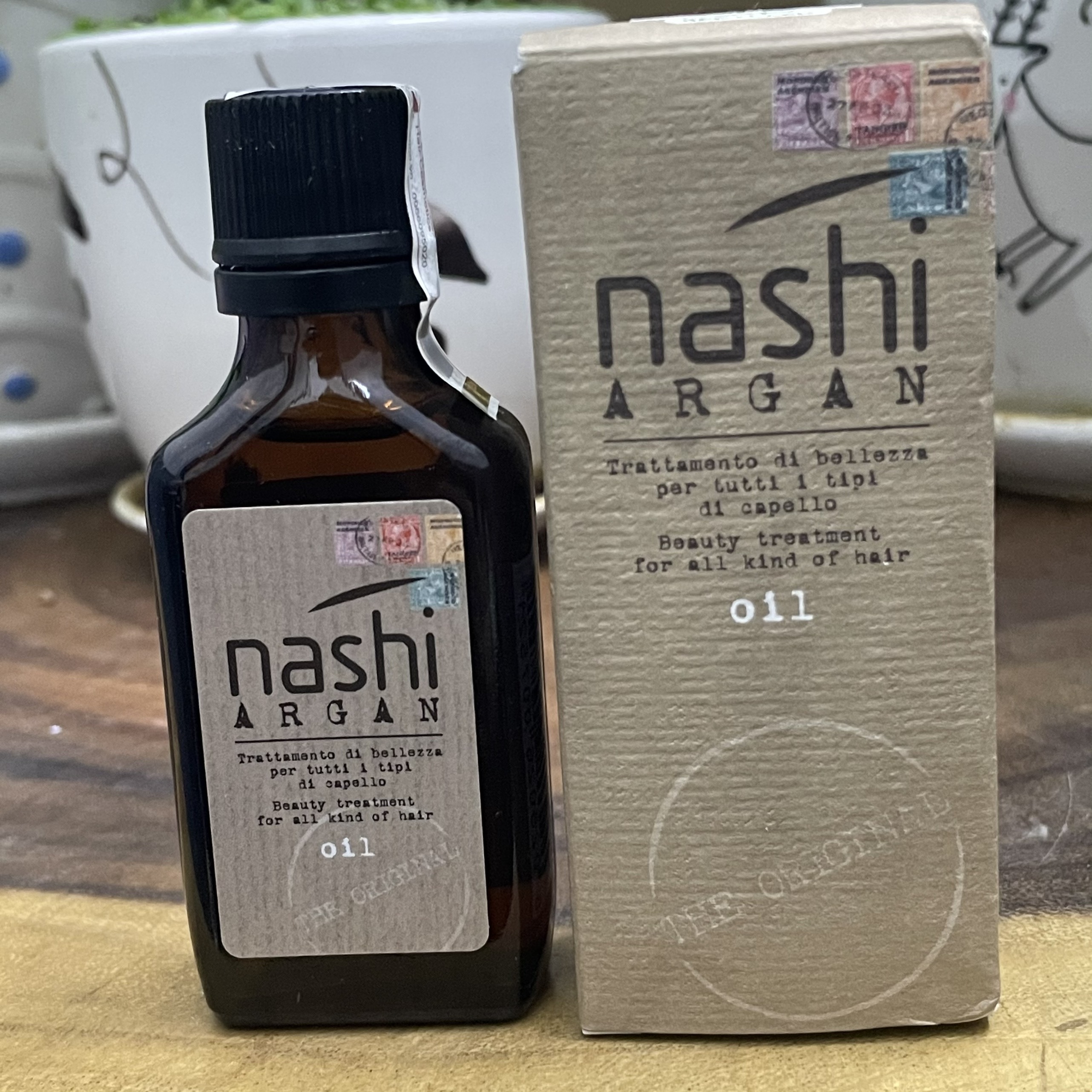 Tinh dầu phục hồi dưỡng tóc nashi argan oil 30ml