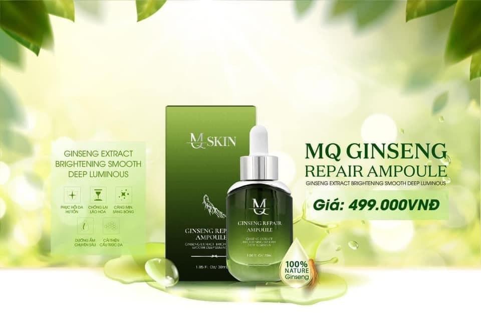Serum căng bóng da nhân sâm mq skln