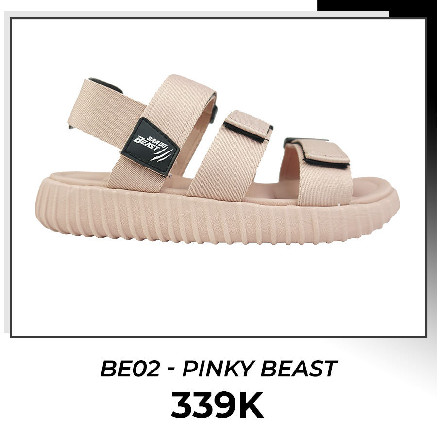 Giày sandal saado nữ pinky wolf be02