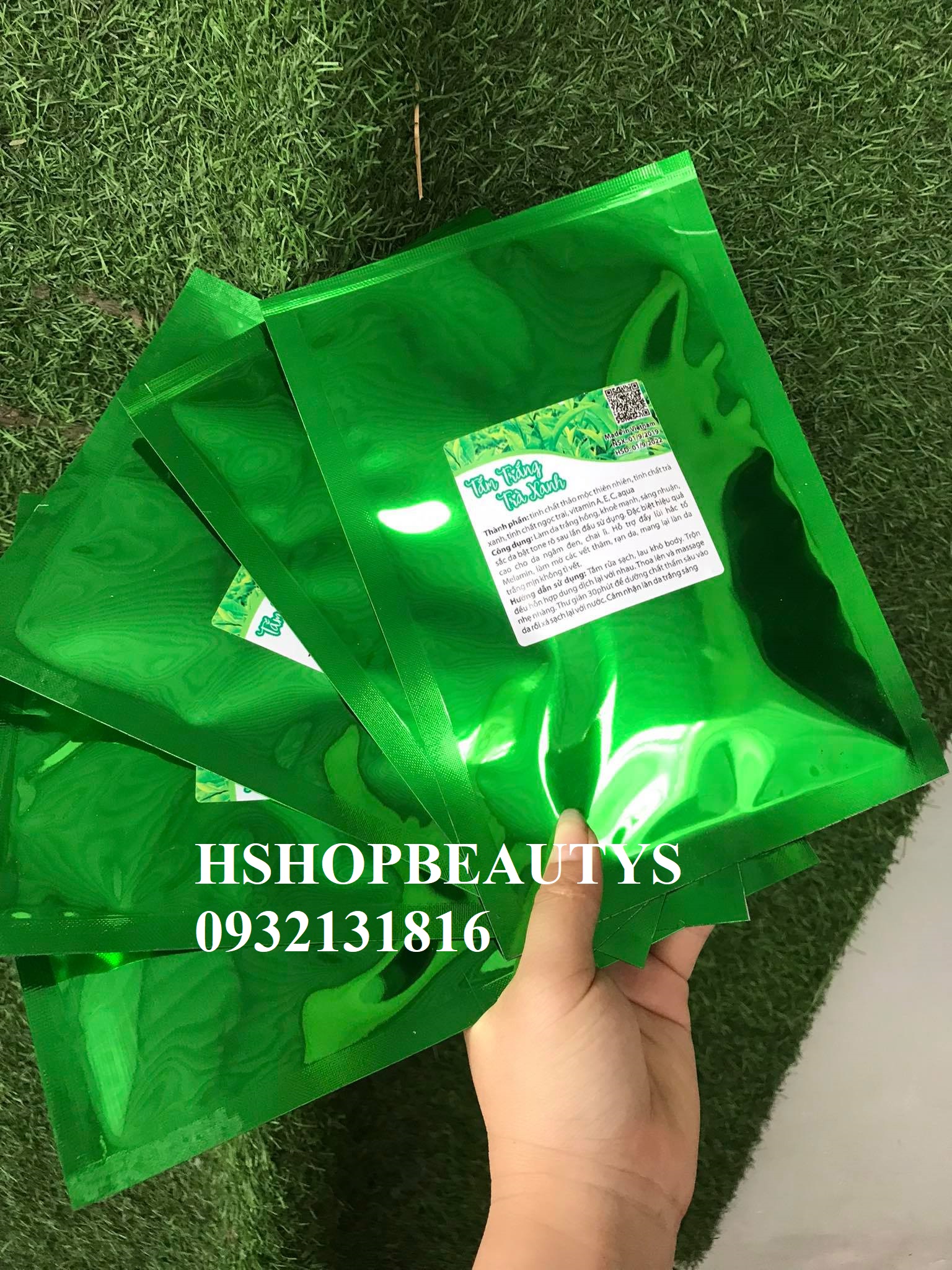 Tắm trắng trà xanh