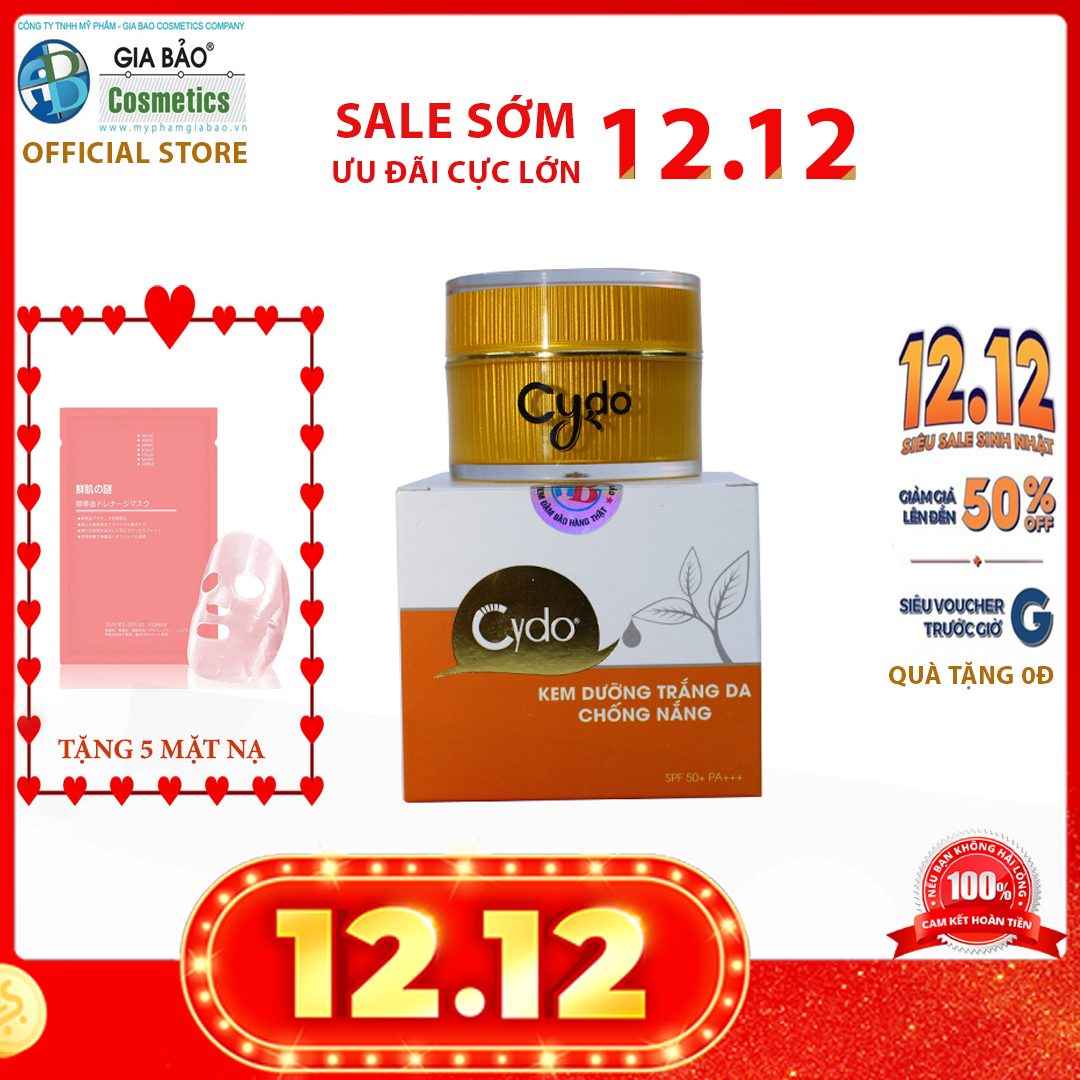 Kem dưỡng da chống nắng cao cấp cydo