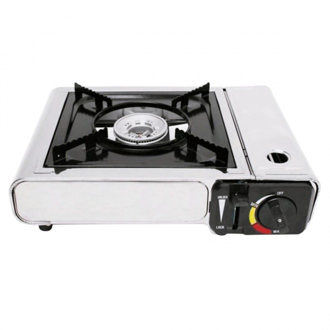 Bếp ga mini inox bếp ga du lịch inox tiết kiệm ga