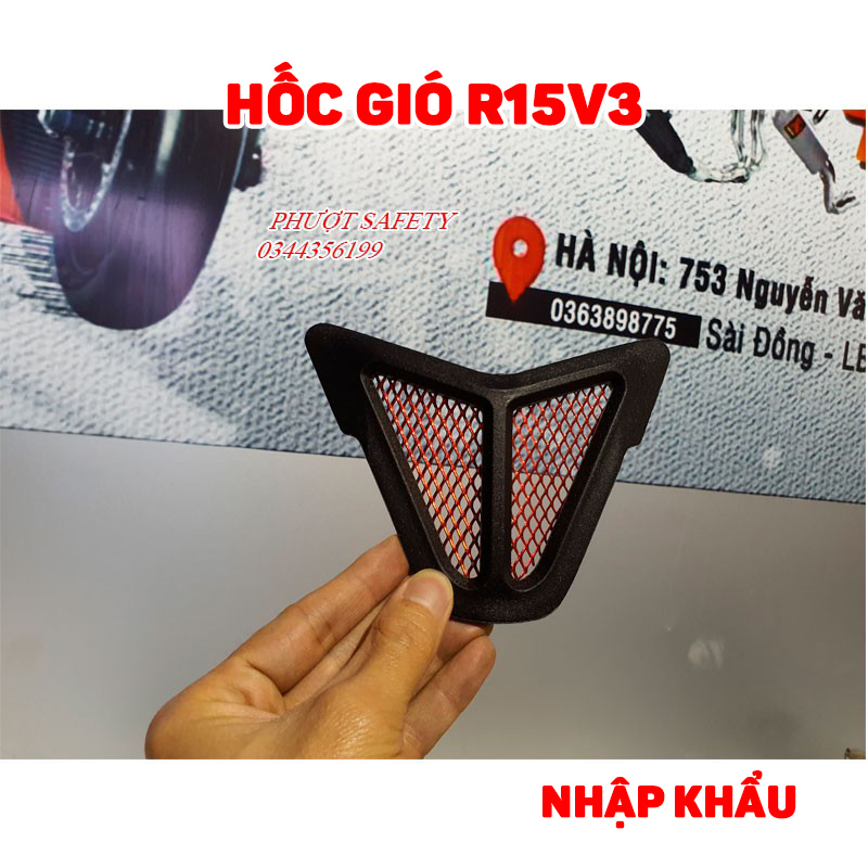 Hốc gió chính giữa R15V3 nhập khẩu