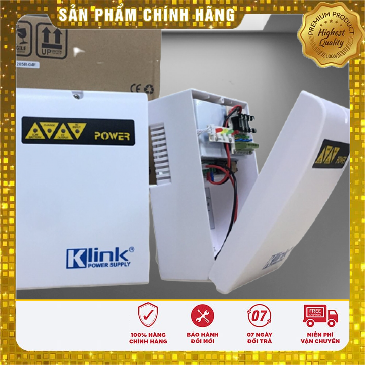 ♻️[CÓ MÃ MIỄN PHÍ VẬN CHUYỂN] ♻️Bộ UPS Klink nguồn dự phòng sạc dự phòng tự động cho hệ thống camera giám sát an ninh 4 cam và đầu ghi (Vỏ PL).
