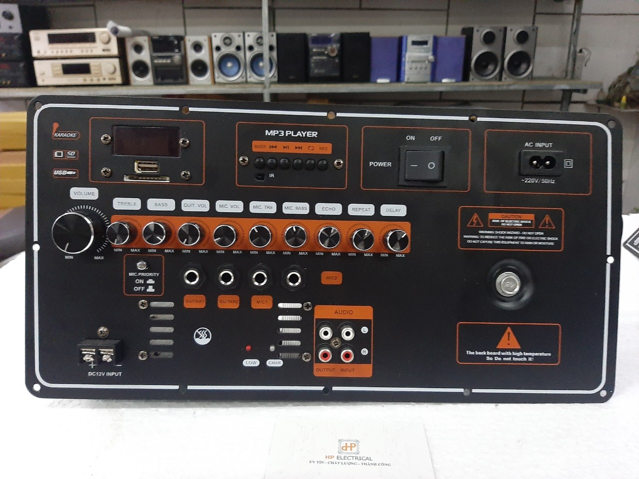 Board mạch loa kéo công suất lớn chơi 1 cặp 40/75/170 hoặc 50/65 HP Electrical