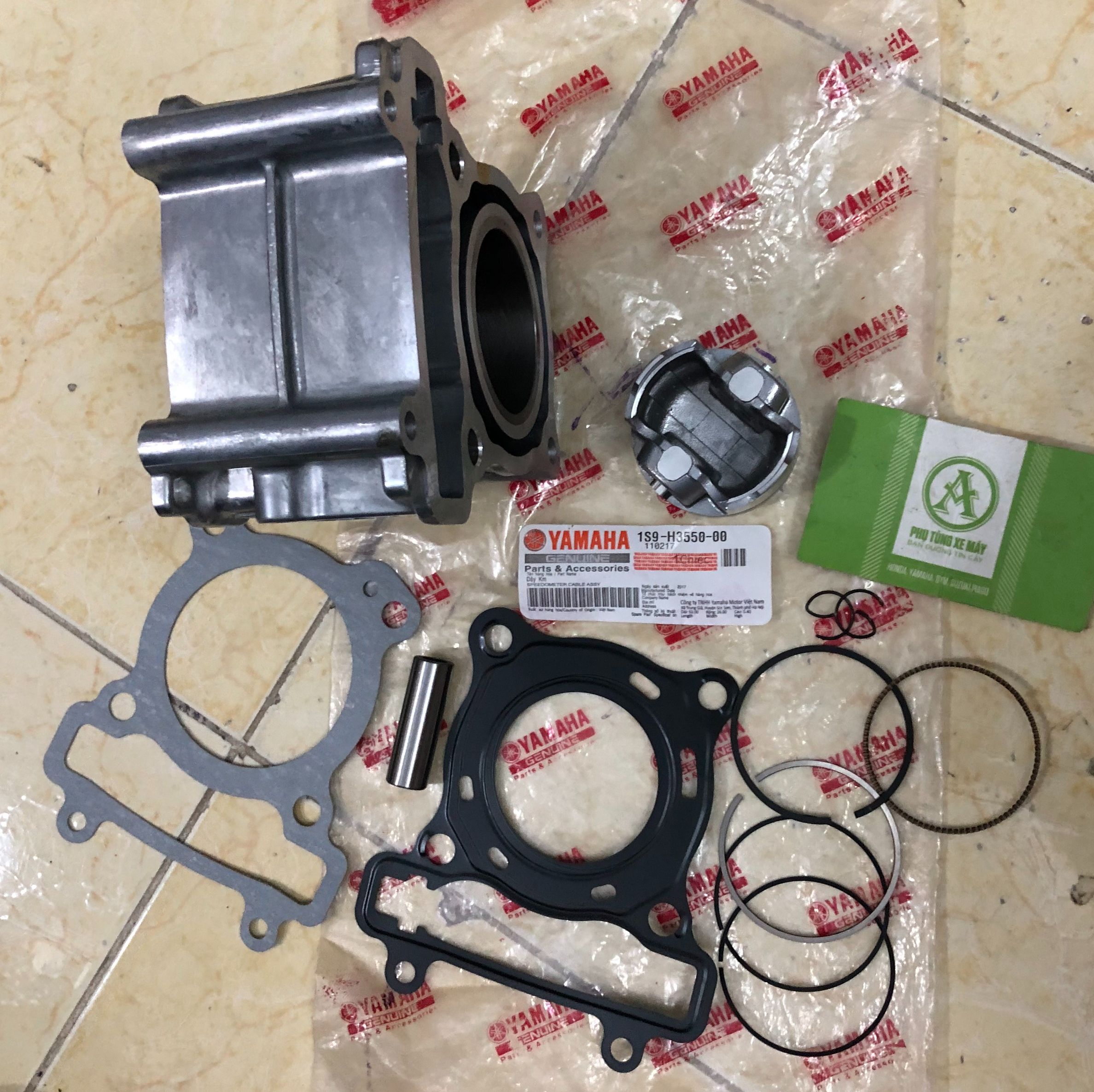 Bộ Nòng EXCITER 135cc đời xe [ 2011 đến 2014 ]
