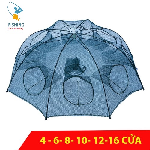 Lồng ô bát quái, lưới bát quái đánh bắt cá 4-6-8-12-16 cửa, lồng bẫy cá, sản phẩm giải trí cực kì thú vị dành cho gia đình mỗi dịp dã ngoại, du lịch về miền sông nước
