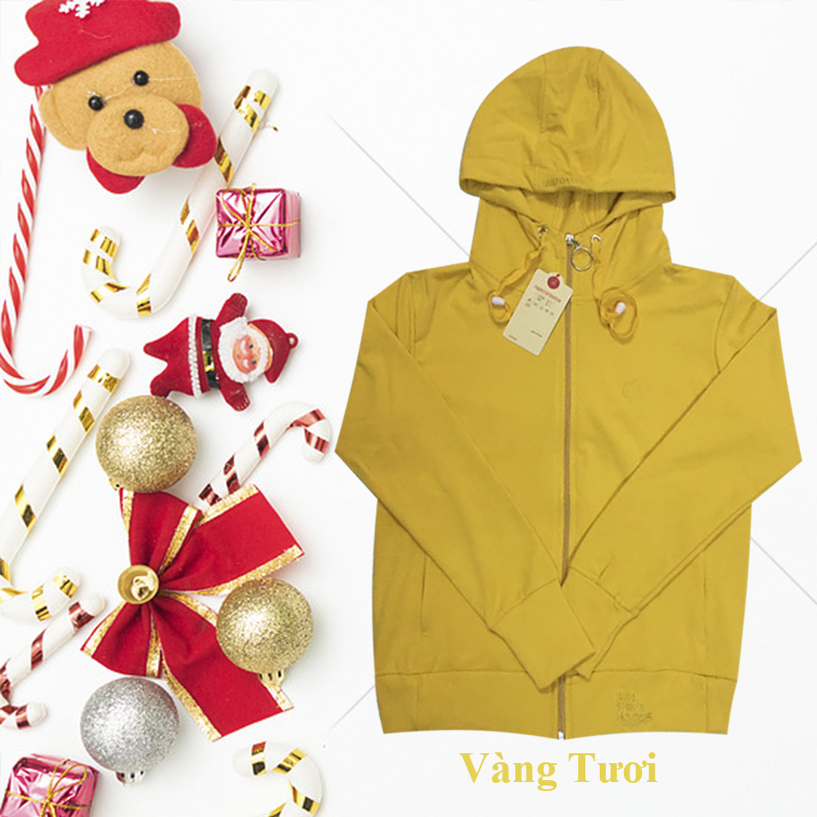 [HCM]ÁO KHOÁC NỮ MÀU VÀNG- CHẤT ĐẸP