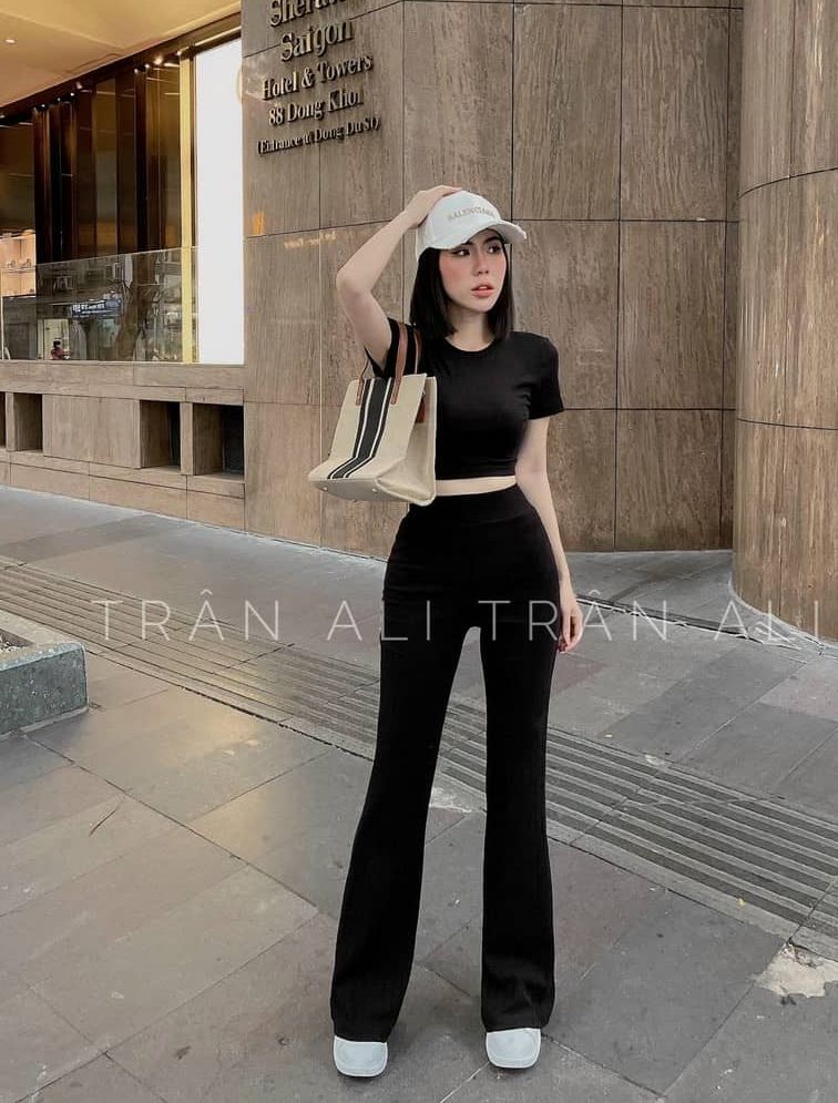 [Mẫu mới]Siêu Phẩm Quý Cô Dự Tiệc Vải Thun Cát Dạng Tơ Sống Thời Trang HARI