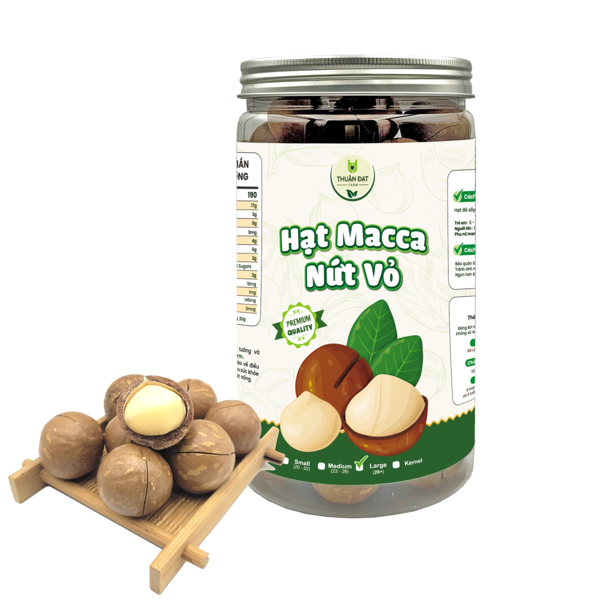 Hạt macca sấy nứt vỏ 500gr, thơm ngon giàu dinh dưỡng, Tặng kèm dụng cụ tách vỏ