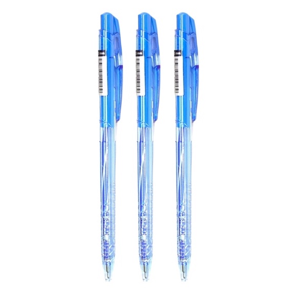 Viết mực thiên long flexoffice fo-039 plus+, hộp bút bi 20 cây