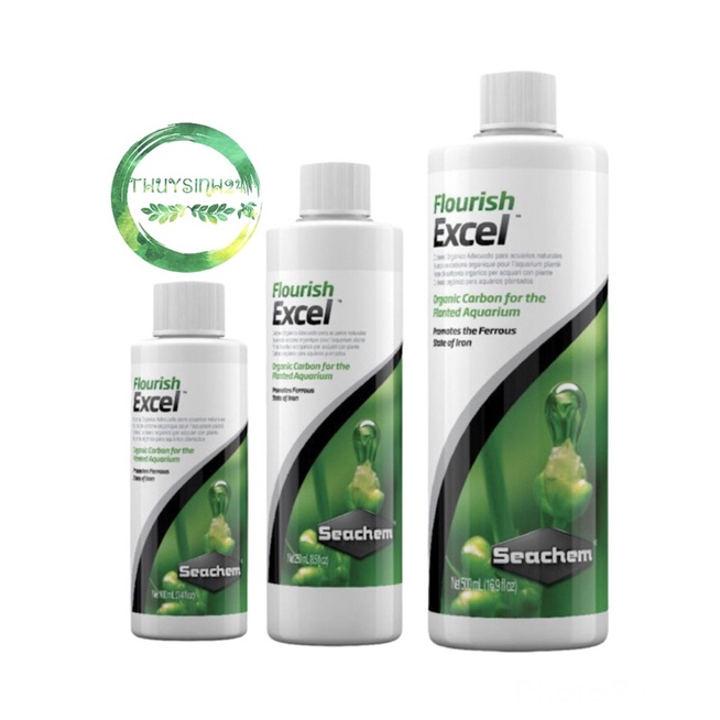 Diệt Rêu Hại Seachem Flourish Excel | dung dịch ức chế rêu hại bổ sung co2 cho hồ thủy sinh