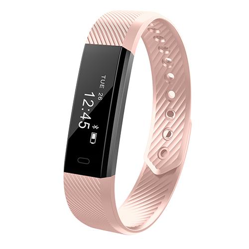 ❁ ID115 Fitness Smart Band Activity Tracking Bluetooth Sports Wristband with Pedometer Sleep Monitoring Support Android IOS PK mi3